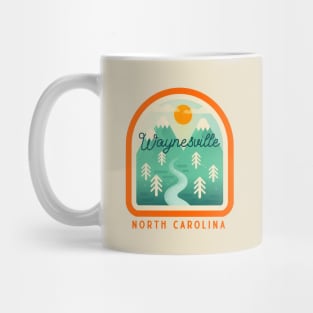 Waynesville North Carolina NC Tourist Souvenir Mug